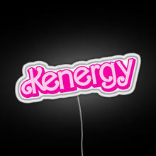 Charger l&#39;image dans la galerie, Kenergy RGB neon sign white 