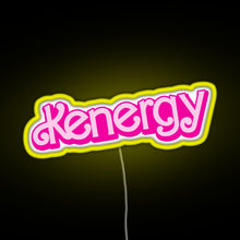 Charger l&#39;image dans la galerie, Kenergy RGB neon sign yellow