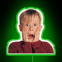 Charger l&#39;image dans la galerie, Kevin Mccalister Home Alone Movie RGB neon sign green