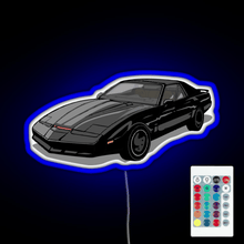 Charger l&#39;image dans la galerie, Knight Rider KITT Car RGB neon sign remote