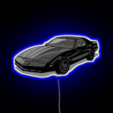 Charger l&#39;image dans la galerie, Knight Rider KITT Car RGB neon sign blue