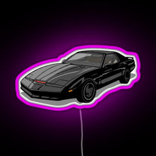 Charger l&#39;image dans la galerie, Knight Rider KITT Car RGB neon sign  pink