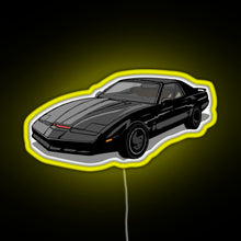 Charger l&#39;image dans la galerie, Knight Rider KITT Car RGB neon sign yellow