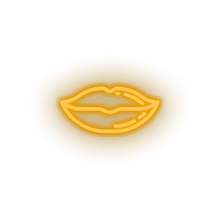 Charger l&#39;image dans la galerie, warm_white lips led kiss lips love mouth relationship romance valentine day neon factory
