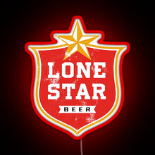 Charger l&#39;image dans la galerie, Lone Star RGB neon sign red
