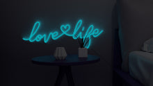 Charger l&#39;image dans la galerie, love life neon lamp