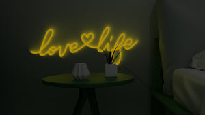 love life led sign
