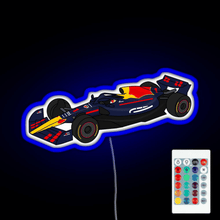 Charger l&#39;image dans la galerie, Max Verstappen 1 RedBull Formula One Race Car RGB neon sign remote
