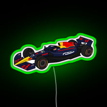 Charger l&#39;image dans la galerie, Max Verstappen 1 RedBull Formula One Race Car RGB neon sign green