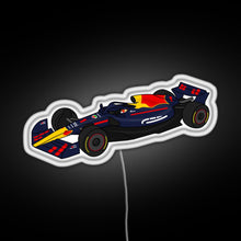 Charger l&#39;image dans la galerie, Max Verstappen 1 RedBull Formula One Race Car RGB neon sign white 