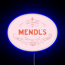 Charger l&#39;image dans la galerie, Mendl s Patisserie RGB neon sign blue