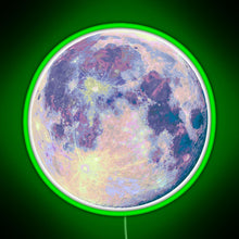 Charger l&#39;image dans la galerie, Moon RGB neon sign green