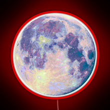 Charger l&#39;image dans la galerie, Moon RGB neon sign red