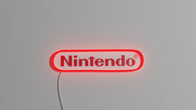 Charger l&#39;image dans la galerie, Nintendo red logo neon sign