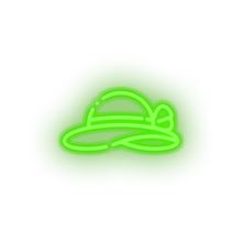 Charger l&#39;image dans la galerie, green pamela_hat led beach cap fashion holiday pamela hat summer vacation neon factory