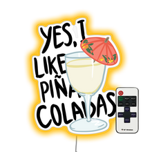 Charger l&#39;image dans la galerie, Pina Colada song Bar Neon Sign