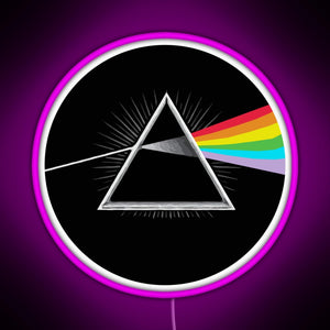 Pink Floyd RGB neon sign  pink