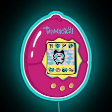 Charger l&#39;image dans la galerie, Pink Tamagotchi Original RGB neon sign lightblue 