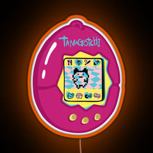 Charger l&#39;image dans la galerie, Pink Tamagotchi Original RGB neon sign orange