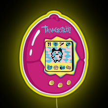 Charger l&#39;image dans la galerie, Pink Tamagotchi Original RGB neon sign yellow