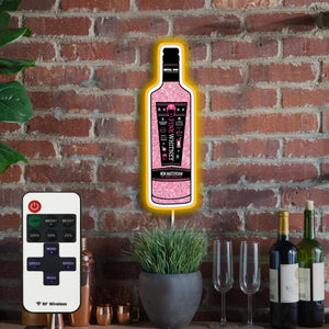 for bars neon light - vodka pink