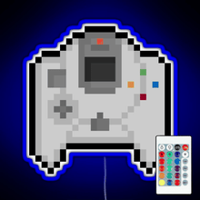Charger l&#39;image dans la galerie, Pixel Dreamcast Controller RGB neon sign remote