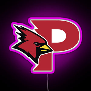 Plattsburgh cardinals RGB neon sign  pink