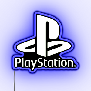 blue playstation logo