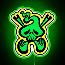 Charger l&#39;image dans la galerie, Poison Jam Jet Set Radio RGB neon sign green