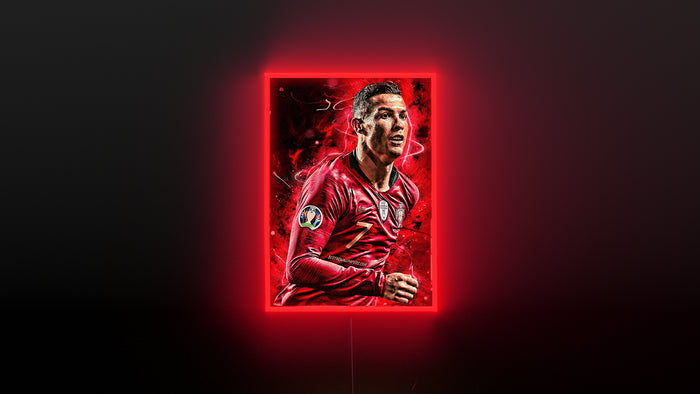 Ronaldo neon led sign