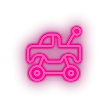 Charger l&#39;image dans la galerie, push toys truck children car family play child kid baby toy Neon led factory