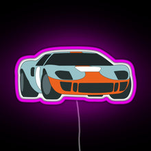 Charger l&#39;image dans la galerie, Racecar RGB neon sign  pink