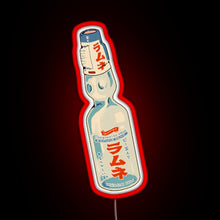 Charger l&#39;image dans la galerie, Ramune japanese soda bottle RGB neon sign red