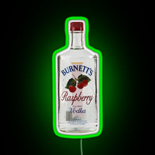 Charger l&#39;image dans la galerie, raspberry vodka RGB neon sign green