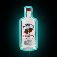 Charger l&#39;image dans la galerie, raspberry vodka RGB neon sign lightblue 