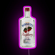 Charger l&#39;image dans la galerie, raspberry vodka RGB neon sign  pink