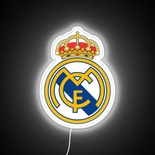 Charger l&#39;image dans la galerie, Real Madrid Badge Neon Sign - Club Badge Neon Sign with LED lights