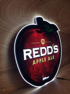 Redd's  apple ale neon signs