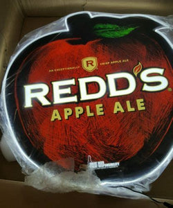 Redd's  apple ale neon light