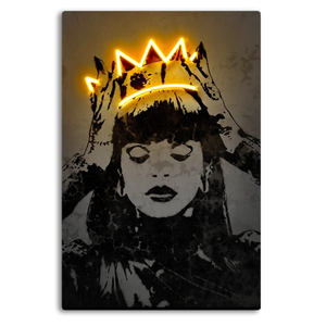 Rihanna crown led neon sign
