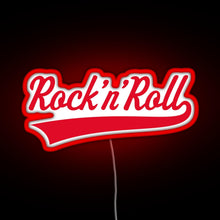 Charger l&#39;image dans la galerie, Rock n Roll Red RGB neon sign red