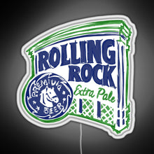 Charger l&#39;image dans la galerie, Rolling Rock POP RGB neon sign white 