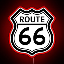 Charger l&#39;image dans la galerie, Route 66 Sign RGB neon sign red