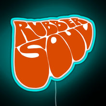 Charger l&#39;image dans la galerie, Rubber Soul RGB neon sign lightblue 