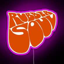 Charger l&#39;image dans la galerie, Rubber Soul RGB neon sign  pink