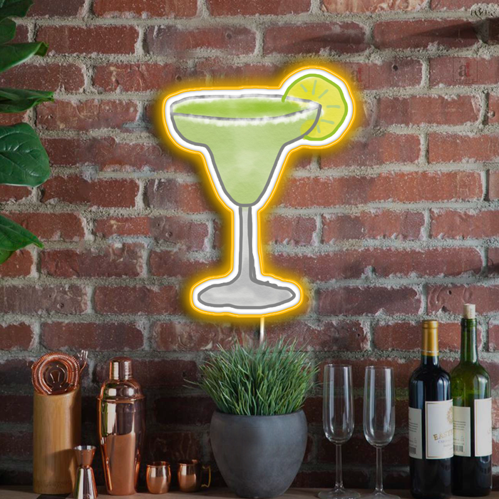 Margarita wall neon led sign