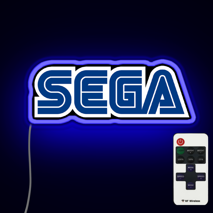 SEGA gamer neon