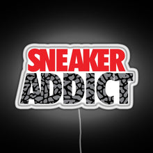 Charger l&#39;image dans la galerie, Sneaker Addict Cement RGB neon sign white 