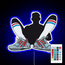Charger l&#39;image dans la galerie, Sneaker and Sox RGB neon sign remote
