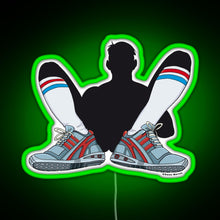 Charger l&#39;image dans la galerie, Sneaker and Sox RGB neon sign green